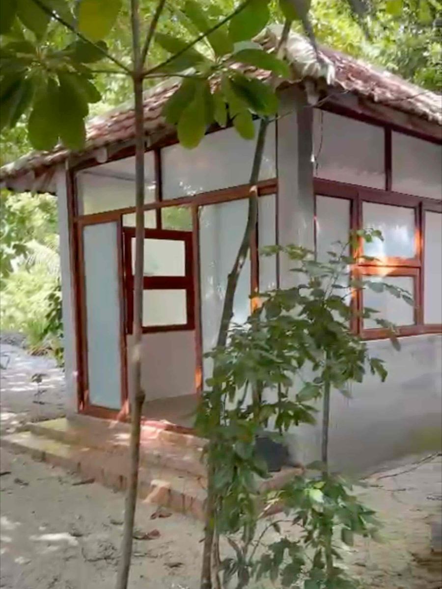 Kudafari Beach House – die neue, separate Küche von außen